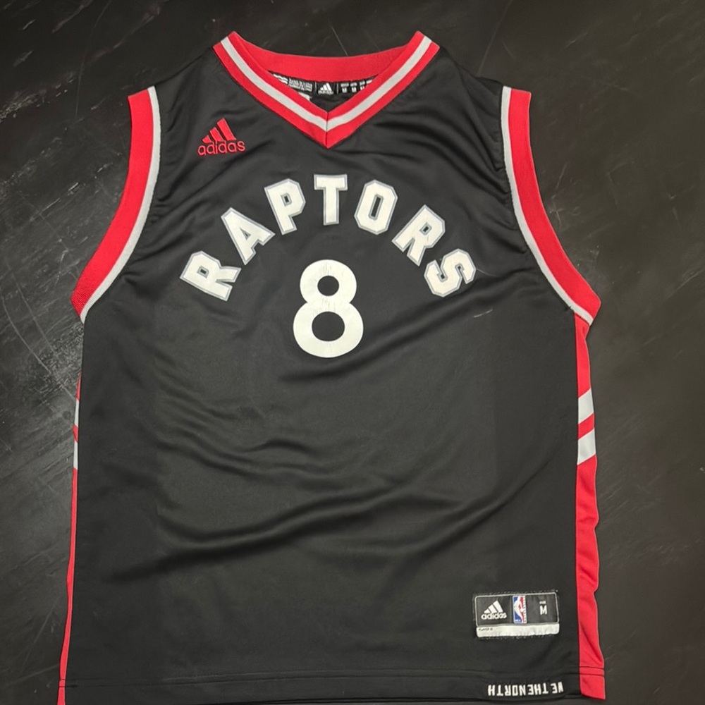 Adidas Raptors #8 BIYOMBO Basketball Jersey